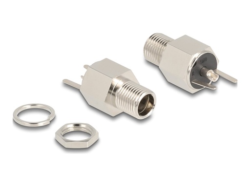 [90188] Delock Netzanschluss - DC jack 5,5 mm x 12 mm (ID: 2,5 mm)