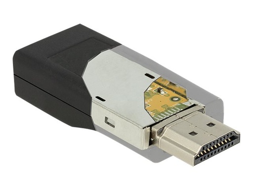 [65655] Delock Videokonverter - HDMI - VGA - Schwarz