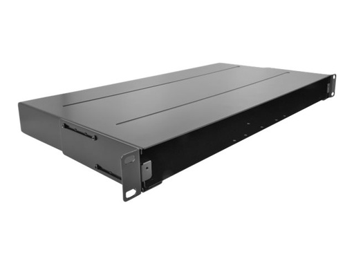 [43348] Delock Glasfaserkabelkiste - Schwarz - 1U - 48.3 cm (19")