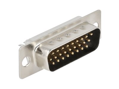 [66706] Delock Serieller Adapter - HD-26 (M) zu HD-26 (W)