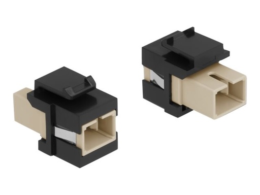 [86715] Delock Netzwerkkoppler - SC multi-mode (W)