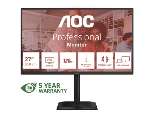 [27E4CV] AOC 27E4CV - LED-Monitor - 68.6 cm (27") - 1920 x 1080 Full HD (1080p)