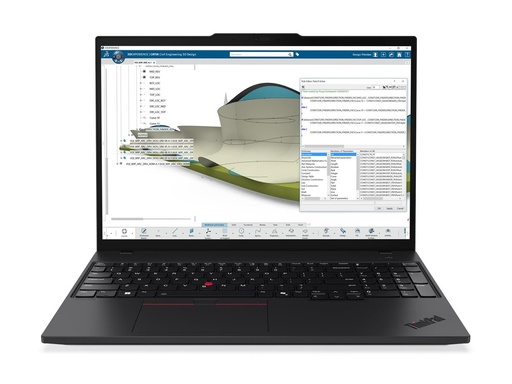 [21QV000BGE] Lenovo ThinkPad P16s Gen 4 21QV - Intel Core Ultra 7 255H - Win 11 Pro - NVIDIA RTX PRO 500 Blackwell / Intel Arc 140T - 32 GB RAM - 512 GB SSD TCG Opal Encryption 2, NVMe, Performance - 40.6 cm (16")