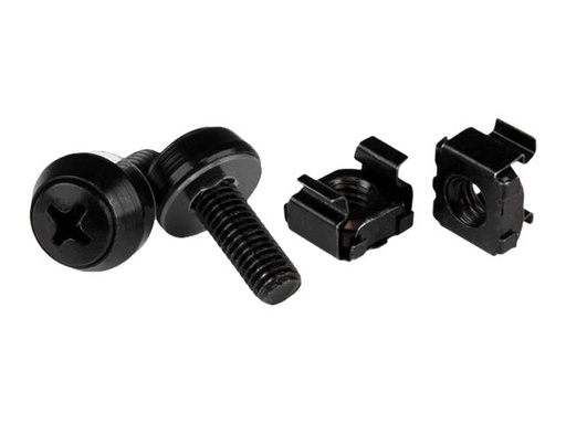 [CABSCREWM62B] StarTech.com Startech M6 x 12mm - Schrauben und Käfigmuttern