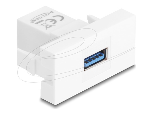 [90909] Delock Easy 45 - Einrastmodul - 5 Gbps - USB