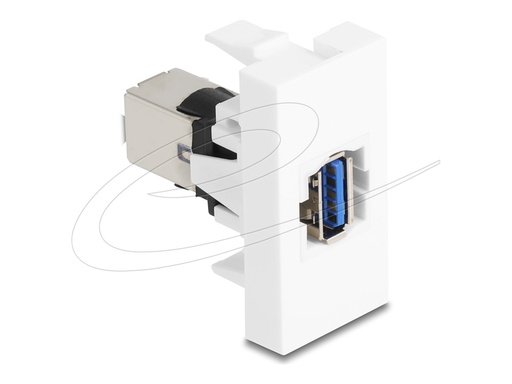 [90910] Delock Easy 45 - Einrastmodul - 5 Gbps - USB