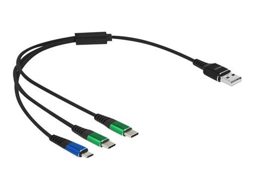 [87883] Delock USB-Kabel - USB (nur Strom) (M) zu Mikro-USB Typ B (nur Strom)