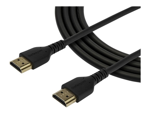[RHDMM1MP] StarTech.com RHDMM1MP HDMI Kabel (1m, HDMI 2.0, 4k 60Hz, premium High Speed HDMI Kabel mit Ethernet, für Monitore oder TVs)
