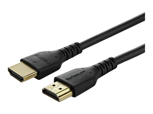 [RHDMM2MP] StarTech.com RHDMM1MP HDMI Kabel (2m, HDMI 2.0, 4k 60Hz, premium High Speed HDMI Kabel mit Ethernet, für Monitore oder TVs)