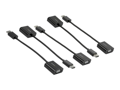[DP2VGA3X5] StarTech.com 5 Stück DisplayPort auf VGA Adapter - DisplayPort 1.2 auf VGA Aktiv Adapter - Digital DP auf Analog VGA Video Konverter Dongle - DP Stecker auf VGA Buchse Monitor Adapter (DP2VGA3X5)