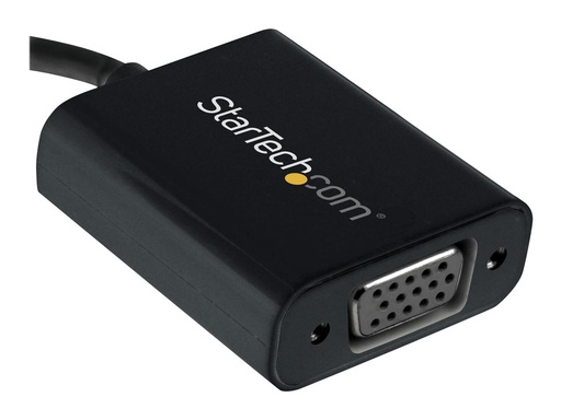 [CDP2VGA] StarTech.com USB-C to VGA Adapter - Black - 1080p - Video Converter For Your MacBook Pro - USB C to VGA Display Dongle (CDP2VGA)
