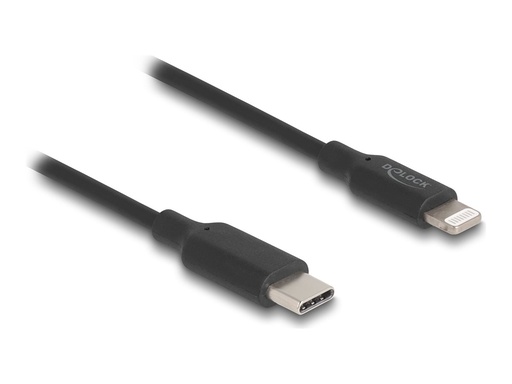 [85410] Delock Lightning-Kabel - 24 pin USB-C männlich zu Lightning männlich