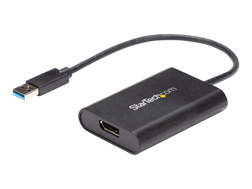 [USB32DPES2] StarTech.com StarTech USB 3.0 to DisplayPort Adapter - 4K 30Hz - External Video & Graphics Card - Dual Monitor Display Adapter - Supports Windows (USB32DPES2)