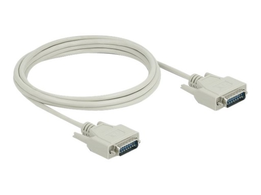 [85977] Delock Kabel seriell - 15 pin D-Sub (DB-15) (M)