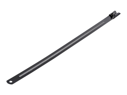 [CBMMCT] StarTech.com Metall-Kabelbinder 225x7 mm, 50 Stück - Kabelbinder - Innenbereich, Außenbereich - 22.5 cm - Schwarz - TAA-konform (Packung mit 50)