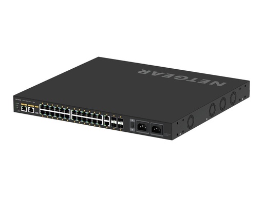 [GSM4230UP-100EUS] Netgear AV Line M4250-26G4F-PoE++ - Switch - L3 - managed - 24 x 10/100/1000 (PoE++)
