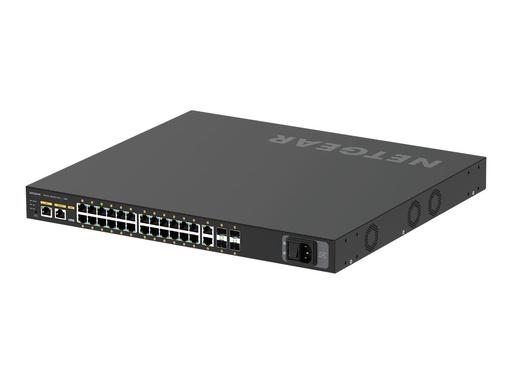 [GSM4230PX-100EUS] Netgear AV Line M4250-26G4XF-PoE+ - Switch - L3 - managed - 24 x 10/100/1000 (PoE+)