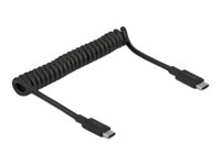 [85350] Delock USB 3.1 Gen 2 Coiled Cable Type-C male