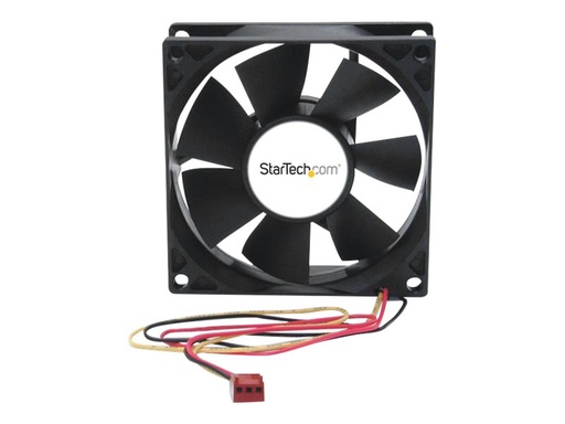 [FANBOX2] StarTech.com 80mm Gehäuselüfter - 8cm Lüfter für PC Gehäuse mit 3 pin Molex Stecker (80mmx80mmx25mm)
