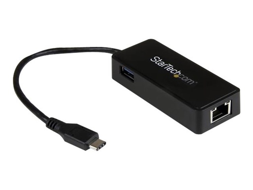 [US1GC301AU] StarTech.com Startech USB-C to Ethernet Gigabit Adapter - Thunderbolt 3 Compatible - USB Type C Network Adapter - USB C Ethernet Adapter (US1GC301AU)