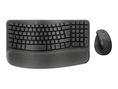 [920-013631] Logitech Wave Keys and Lift Combo - Tastatur-und-Maus-Set