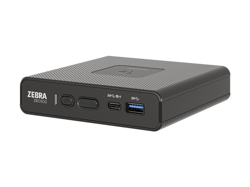 [ZEC500V-NS10A11-A6] Zebra ZEC500 - USFF - 5430 / 2.1 GHz - RAM 6 GB 64 GB - 1GbE, Wi-Fi 6E, Bluetooth 5.3 LE, NFC - WLAN: 802.11a/b/g/n/ac/ax (Wi-Fi 6E)