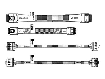 [470-BCBR] Dell  Kabel - Kundeninstallation - für PowerEdge