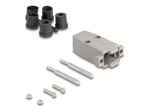 [67030] Delock Steckerhülle - Kunststoff, für 9-poligen