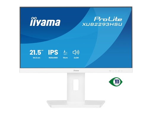 [XUB2293HSU-W7] Iiyama ProLite XUB2293HSU-W7 - LED-Monitor - 55.9 cm (22")