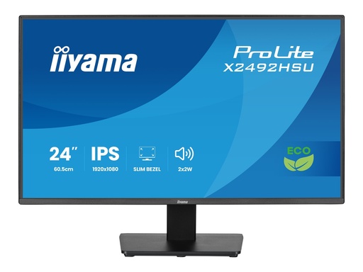[X2492HSU-B1] Iiyama ProLite X2492HSU-B1 - LED-Monitor - 61 cm (24")
