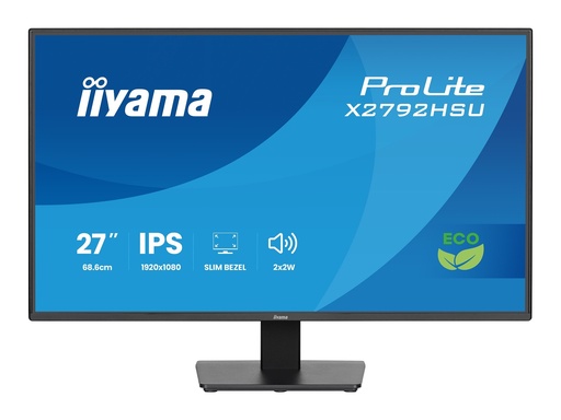 [X2792HSU-B1] Iiyama ProLite X2792HSU-B1 - LED-Monitor - 68.6 cm (27")