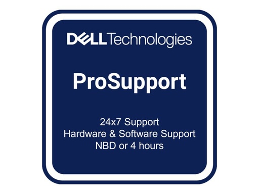 [R660XS_3OS5P4] Dell Erweiterung von 3 jahre Next Business Day auf 5 jahre ProSupport 4H Mission Critical - Serviceerweiterung - Arbeitszeit und Ersatzteile (für Server)