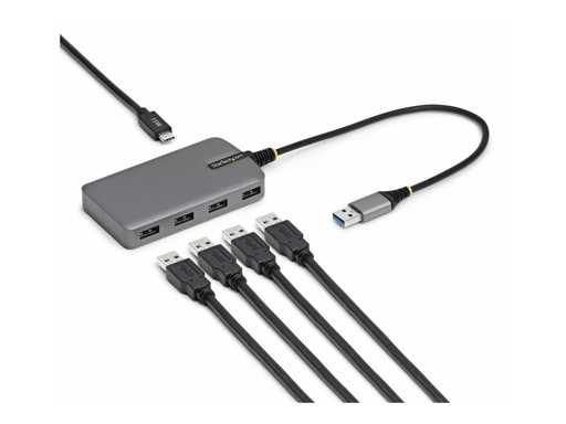 [5G4AC-USB-A-HUB] StarTech.com Hub - 4 x USB 3.2 Gen 1 + 1 x USB-C + 1 x USB-A 3.2 Gen 1