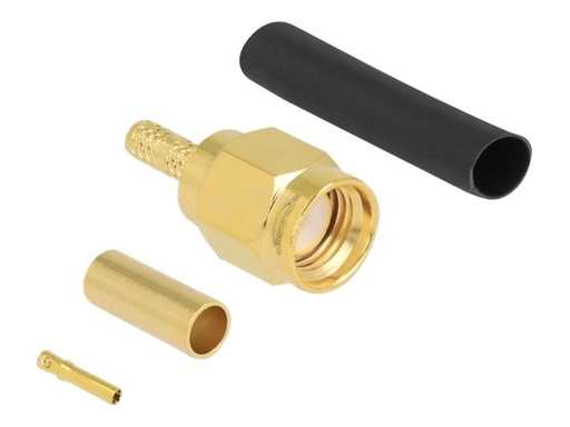 [90042] Delock Antennenanschluss - RP-SMA (M) quetschen