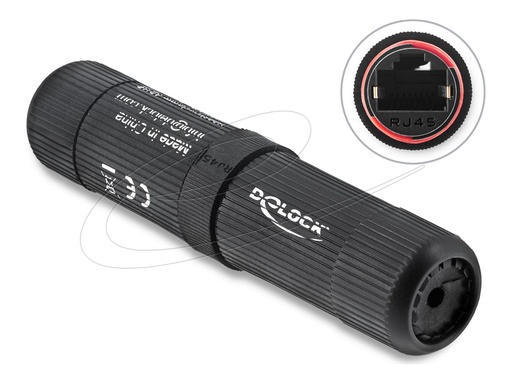 [90780] Delock Netzwerkkoppler - RJ-45 (W) zu RJ-45 (W)