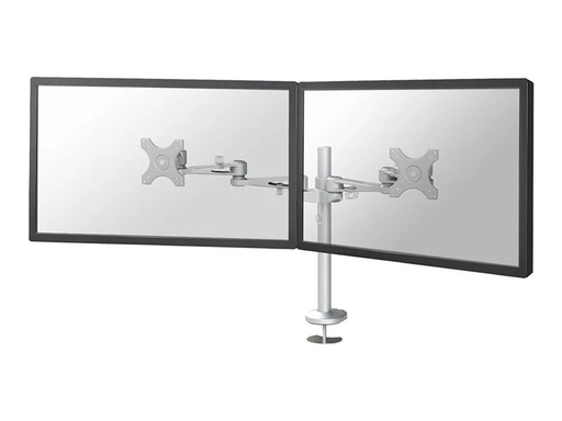 [FPMA-D935DG] Neomounts FPMA-D935DG - Befestigungskit - Voll beweglich - für 2 LCD-Displays - Silber - Bildschirmgröße: 25.4-69 cm (10"-27")