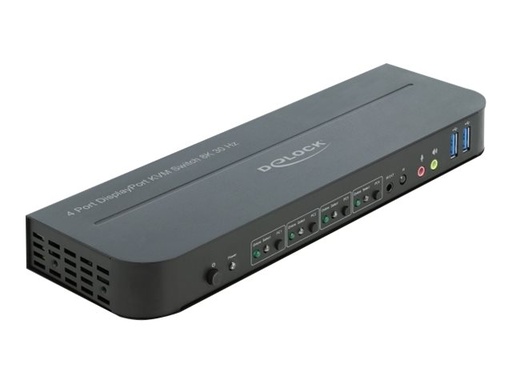 [11484] Delock DisplayPort 1.4 KVM Switch 8K 30 Hz with