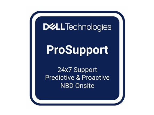 [DMMM_1PS3PS] Dell Erweiterung von 1 jahr ProSupport auf 3 jahre ProSupport - Serviceerweiterung - Arbeitszeit und Ersatzteile - 2 Jahre (2./3. Jahr)