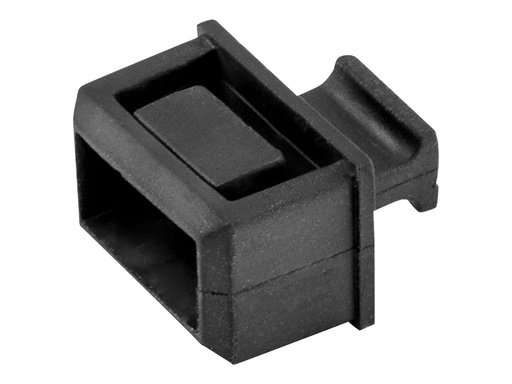 [SFPCAP10] StarTech.com Staubschutzkappen für SFP - LWL SFP+ Schutzkappe - 10 Stück - Schutzumschlag - Schwarz (Packung mit 10)