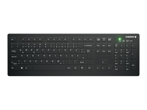 [AK-C8112-FU1-B/DE] Cherry Active Key AK-C8112 - Tastatur - Wischdesinfektion, flaches Tastenprofil