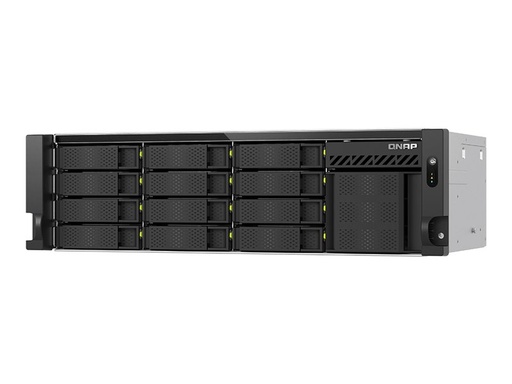 [TS-H1655XEU-RP-8G] QNAP TS-h1655XeU-RP - NAS-Server - 12 Schächte