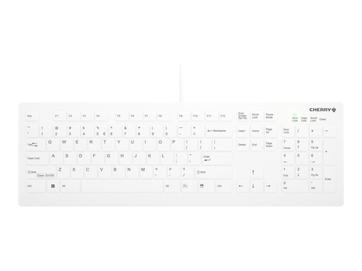 [AK-C8112-US-W/EU] Cherry Contour Active Key AK-C8112 - Tastatur - medizinisch