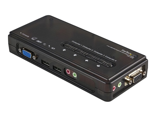 [SV411KUSB] StarTech.com 4 Port VGA / USB KVM Switch inkl.