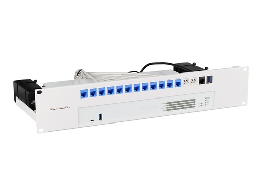 [RM-SR-T16] Rackmount.IT RM-SR-T16 - Montagesatz für Netzwerkgeräte - Rack montierbar - Signal White - 2U - 48.3 cm (19")