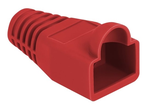 [86725] Delock Netzwerkkabel-Knickschutz - Rot (Packung mit 20)