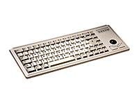 [G84-4400LPBDE-0] Cherry Slim Line Compact-Keyboard G84-4400 - Tastatur - Laser - 84 Tasten QWERTZ - Grau
