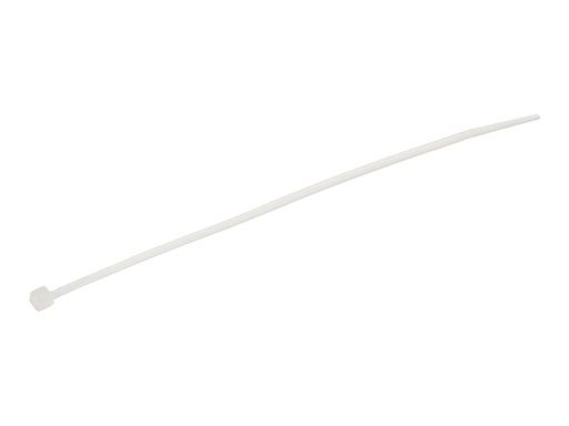 [CBMZT6NK] StarTech.com Kabelbinder - 152x3 mm, gebogene Spitze, weiß, 1000 Stück - Kabelbinder - 15.24 cm - weiß - TAA-konform (Packung mit 1000)