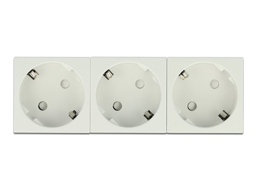 [81424] Delock Easy 45 - Steckdose - 2P - Typ F - mit