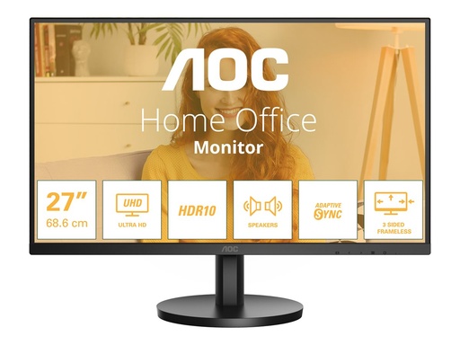 [U27B3A] AOC U27B3A - LED-Monitor - 69 cm (27") - 3840 x 2160 4K UHD (2160p)