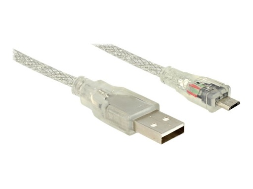 [83898] Delock USB-Kabel - Micro-USB Typ B (M) zu USB (M)